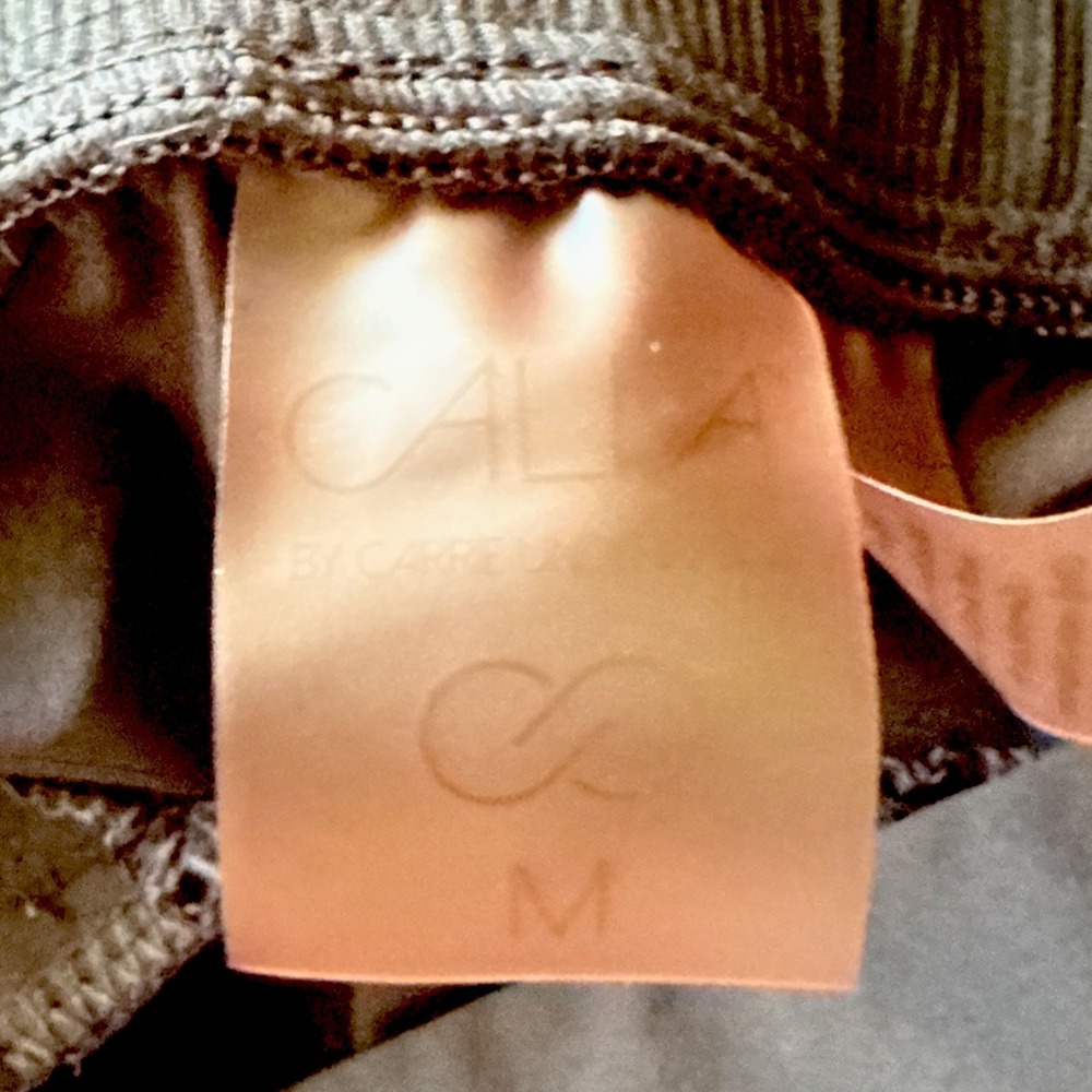 CALIA by Carrie Underwood Anywhere Rib Waist Shorts Black Size Medium Hiking - Picture 3 of 4